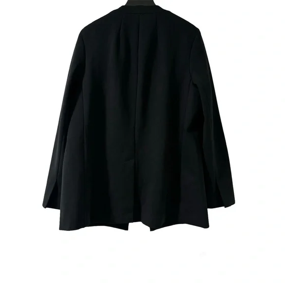 SPANX 🆕 Perfect Collarless Blazer Classic Black Size Large. Closet Staple! - Picture 2 of 11